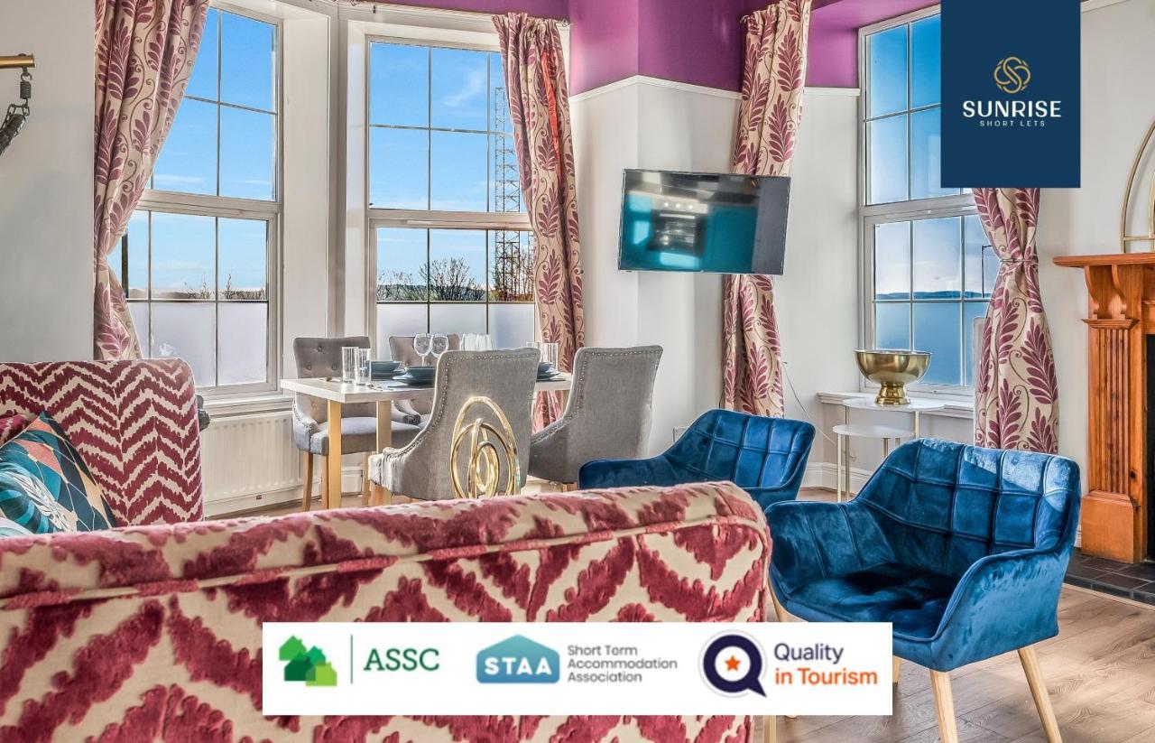 Presidential Apartment, Family Home, Luxury Bedrooms, 2 Rooms, 1 King Bed, 2 Single Beds, Free Wifi, Free Parking, Tourists, Business Travelers, Relocation, Beautiful River Views, - Long Stays, Invoice And Reduced Price Are Only Via Sunrise Short Let Данди Экстерьер фото
